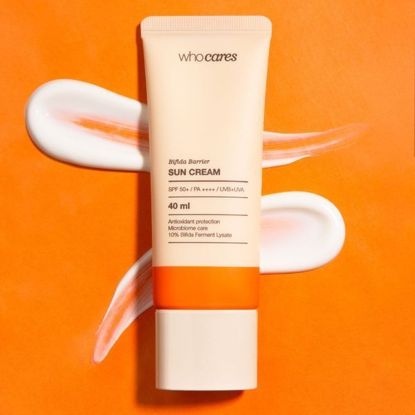 Сонцезахисний крем з антиоксидантним захистом WhoCares Bifida Barrier Sun Cream 40 мл 7196 фото
